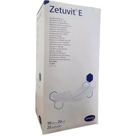 تصویر پانسمان فوق جاذب زتوویتE هارتمن_ زتوویت ای_ zetuvit E - 20*20 Zetuvit E hartman