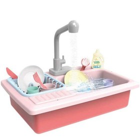 تصویر اسباب بازی سینک ظرفشویی کد 1400 sihan ا Sihan Dishwasher Sink Toy Code 1400 Sihan Dishwasher Sink Toy Code 1400