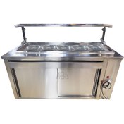 تصویر دستگاه گرم کن غذا صنعتی ۱۹۰ سانتی Food warmer