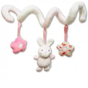 تصویر مارپیچ كریر خرگوش و گل 