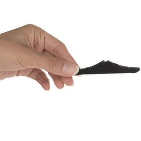 تصویر ست سیبیل نمایشی مدل Black Mustache بسته 12 عددی 