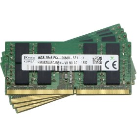 تصویر رم لپ تاپ 16 گیگابایت اس کی هاینیکس DDR4 2666 PC4-21300 