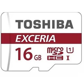 تصویر کارت حافظه microSDHC توشیبا مدل M301 کلاس 10 استاندارد UHS-I U1 سرعت 48MB/s ظرفیت 16 گیگابایت TOSHIBA MicroSDHS 16GB 48Mbps UHS-I