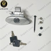 تصویر قفل درب داشبورد پژو ۲۰۶ و ۲۰۷ طرح اورجینال 