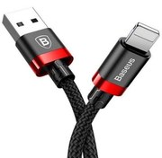 تصویر کابل کنفی آیفونی Baseus CALKLF-B19 2.4A 1m Baseus CALKLF-B19 2.4A 1m Lightning Cable