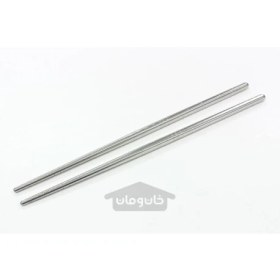 تصویر چاپ استیک استیل ضد زنگ اندازه بزرگ Stainless Steel Chopsticks (large)