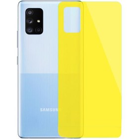 تصویر محافظ پشت گوشی مدل A71 