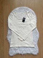 تصویر بلوز زنانه سفید نخ پنبه از برند Esmara - M(38/40) 