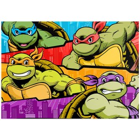 تصویر متال پوستر مستر پیکد طرح Teenage Mutant Ninja Turtles لاکپشت های نینجا کد PCD-MB1079 