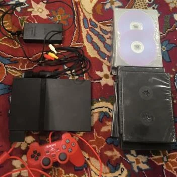 خرید و قیمت Ps2 اسلیم کپی خور و فلش خور با 30 عدد دیسک بازی | ترب