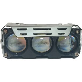 تصویر چراغ پروژکتوری سه لنز ضد آب XYF Three Lens LED Headlight Spotlight Light