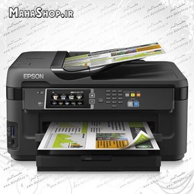 تصویر پرینتر 7610DWF جوهرافشان چهارکاره Epson A3 Epson WorkForce WF-7610DWF Multifunction Inkjet Printer