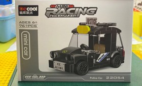 تصویر لگو ماشین عقب کش قرمز 