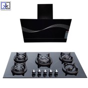 تصویر ست هود و اجاق گاز صفحه ای مدل AZ122 