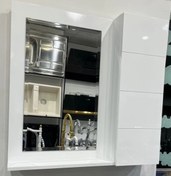 تصویر آینه روشویی باکس دار کد ۱۰۲۶ 