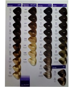 تصویر رنگ مو پیگار کراتینه بلوند مسی متوسط K6-7.4 