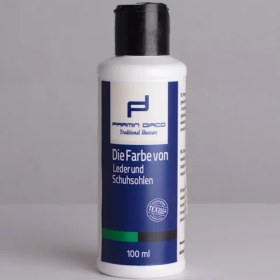 تصویر رنگ مخصوص چرم طبیعی و زیره کفش سفید 