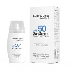 تصویر کرم ضدآفتاب بی رنگ لابراتوریز SPF50 