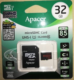 تصویر کارت حافظه microSDHC اپیسر ظرفیت 32 گیگابایت 