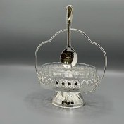 تصویر ظرف مربا آنتیک کویین آن کد 6348 