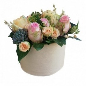 تصویر جعبه گل رز و کاکتوس و گل خشک مدل B..0.045 