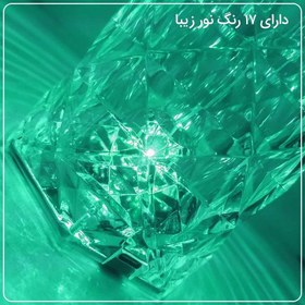 تصویر چراغ خواب شارژی ریموت دار کد N159 