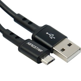 تصویر کابل 1.2 متری Micro USB کینگ استار K72 A KINGSTAR K72 A 1.2m USB to Micro USB Cable