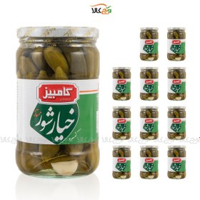 تصویر شیرینگ خیارشور ممتاز ۶۶۰ گرمی کامبیز 