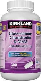 تصویر گلوکزآمین کندرویتین و ام اس ام کرکلند ا Kirkland Glucosamine Chondroitin & MSM Kirkland Glucosamine Chondroitin & MSM
