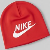 تصویر کلاه نخی نایکی اسپورت – فری‌سایز از کودک تا بزرگسال - قرمز Nike Cotton Sport Cap – Unisex, Flexible Fit for Kids & Adults