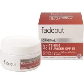 تصویر کرم آبرسان و روشن کننده فیداوت Fadeout Whitening Moisturiser SPF 15