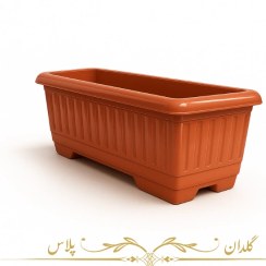 تصویر فلاور باکس پلاستیکی مدل کنتیا - 6 سایز متفاوت 