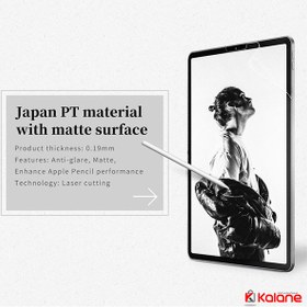 تصویر محافظ صفحه نمایش نیلکین مدلAG paper-like مناسب برای تبلت اپل Apple iPad Pro 12.9 (2021)/iPad Pro 12.9 (2020)/Apple iPad Pro 12.9 (2018) 