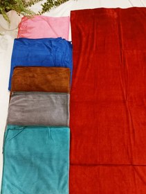 تصویر حوله حمام میکرو فایبر ساده سایز 80 در 160دسانتی متر - ابی A-1822