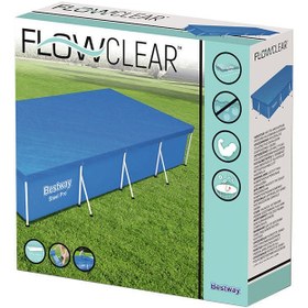 تصویر پوشش استخر 400x211 سانتیمتر برند bestway Pool Cover 400x211cm