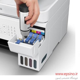 تصویر پرینتر رنگی 4 کاره جوهرافشان اپسون مدل EcoTank L5296 EPSON EcoTank L5296 Multifunction A4 Wi-Fi AiO Ink Printer