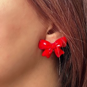 تصویر پک گوشواره قرمز 