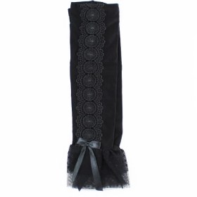 تصویر ساق دست فانتزی نگین مشکی 