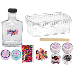 تصویر بازی آموزشی اسلایم تپلی مدل CLMet1000 بسته 11 عددی 