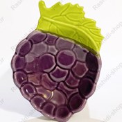 تصویر ظرف پذیرایی چینی طرح میوه بنیکو مدل انگور - گود 