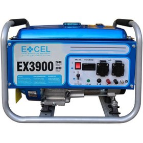 تصویر موتور برق 3 کیلو وات بنزینی اکسل EX3900- استارتی ا موتور برق بنزینی 3 کیلو وات اکسل EX3900 موتور برق بنزینی 3 کیلو وات اکسل EX3900