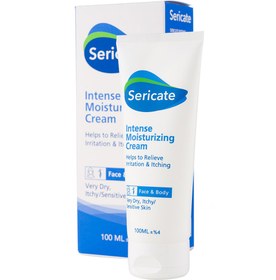 تصویر کرم مرطوب کننده قوی 100میل سری کیت Sericate Intense Moisturizing Cream 100ml