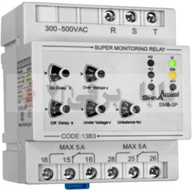 تصویر سوپر کنترل فاز بدون نول مدل SMB-5P کد 13B3 شیوا امواج 