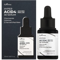 تصویر سرم هایپر لایه بردار 4 اسید ایزنتری مدل Isntree Hyper Acid 4 AHA BHA PHA LHA 30 Serum Isntree Hyper Acid 4 AHA BHA PHA LHA 30 Serum 20ml‏