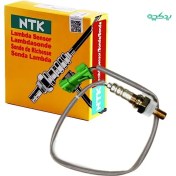 تصویر سنسور اکسیژن ۲۰۶ NTK ژاپن مدل ساژم سیم طوسی سوکت سبز 