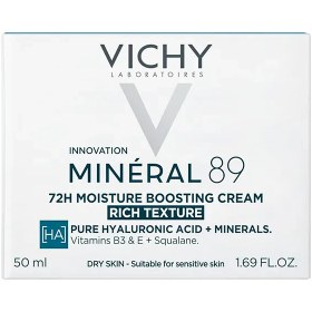 تصویر کرم مرطوب کننده و آبرسان ویشی MINERAL 89 RICH حجم 50 میلی لیتری 