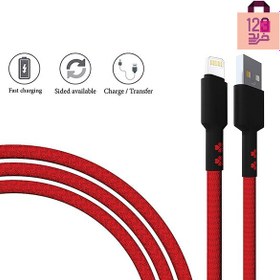 تصویر کابل تبدیل USB به Lightining کلومن مدل KD-30 طول 1 متر Koluman KD-30 USB To Lightining Cable 1M