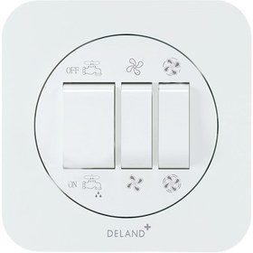 تصویر کلید کولر آدا سفید(دلند+) 