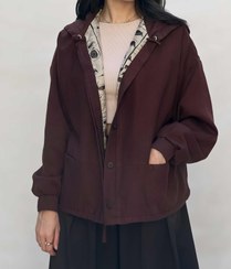 تصویر سوییشرت کژوال - قهوه‌ای ماهوگانی / سایز ۲ (دور سینه ۱۳۰سانتی‌متر) / قد ۶۰ سانتی‌متر 