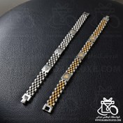 تصویر دستبند رولکس مردانه سه پلاک 
